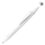Guľôčkové pero Schneider Reco biele s čiernou náplňou