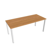 Rokovací stôl Uni, 180x75,5x80 cm, jelša/biela