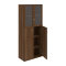 Policová skriňa Strong, 80x192x40 cm, orech/orech