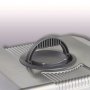 Euro-pokladnička DURABLE EUROBOXX 352x120x276mm strieborná