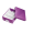 Malá organizačná škatuľa Click & Store purpurová