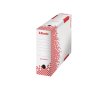 Archívny box Esselte Speedbox 100mm biely/červený