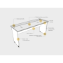 Pracovný stôl Gate, ergo, pravý, 180x75,5x120 cm, čerešňa/čerešňa