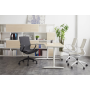 Kancelárska stolička Vision, biela/slonová kosť